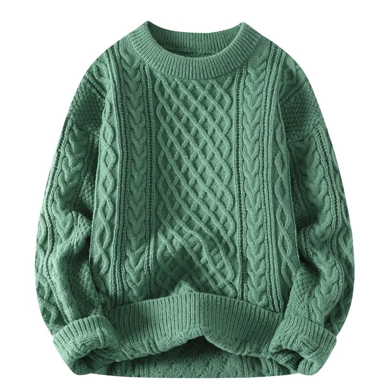 Verre Blanc™ | Maglione casual vintage da uomo