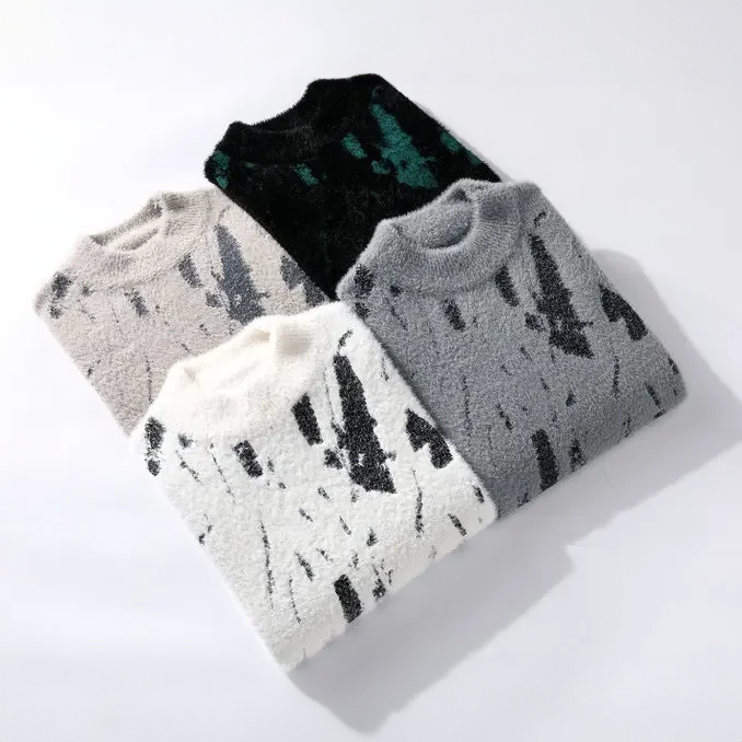 Verre Blanc™  - Maglione a maglia mista