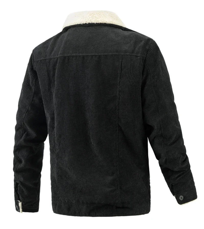 RICK | Cappotto in velluto vintage da uomo