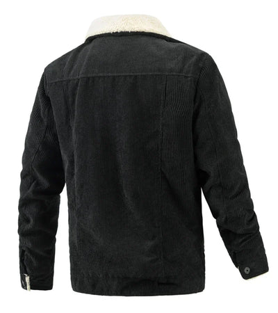 RICK | Cappotto in velluto vintage da uomo