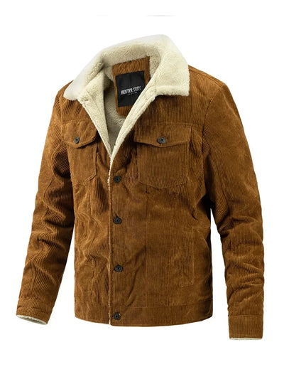 RICK | Cappotto in velluto vintage da uomo