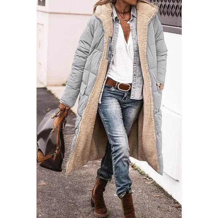 Rosie | Veste d'hiver chic réversible