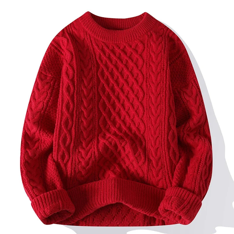 Verre Blanc™ | Maglione casual vintage da uomo