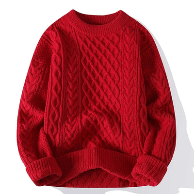 Verre Blanc™ | Maglione casual vintage da uomo