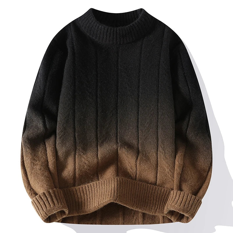 Verre Blanc™ | Maglione da uomo in maglia a contrasto