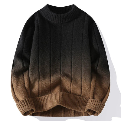 Verre Blanc™ | Maglione da uomo in maglia a contrasto