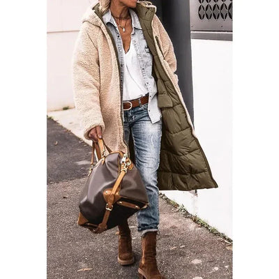 Rosie | Veste d'hiver chic réversible