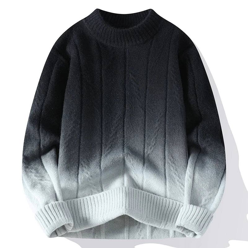 Verre Blanc™ | Maglione da uomo in maglia a contrasto