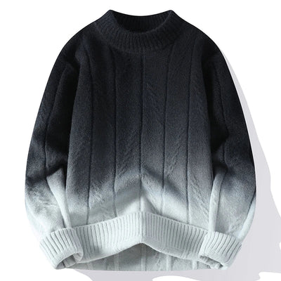 Verre Blanc™ | Maglione da uomo in maglia a contrasto