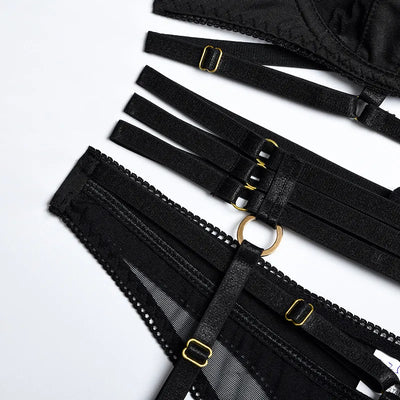 Julietta™ | Set di lingerie francese 3 pezzi