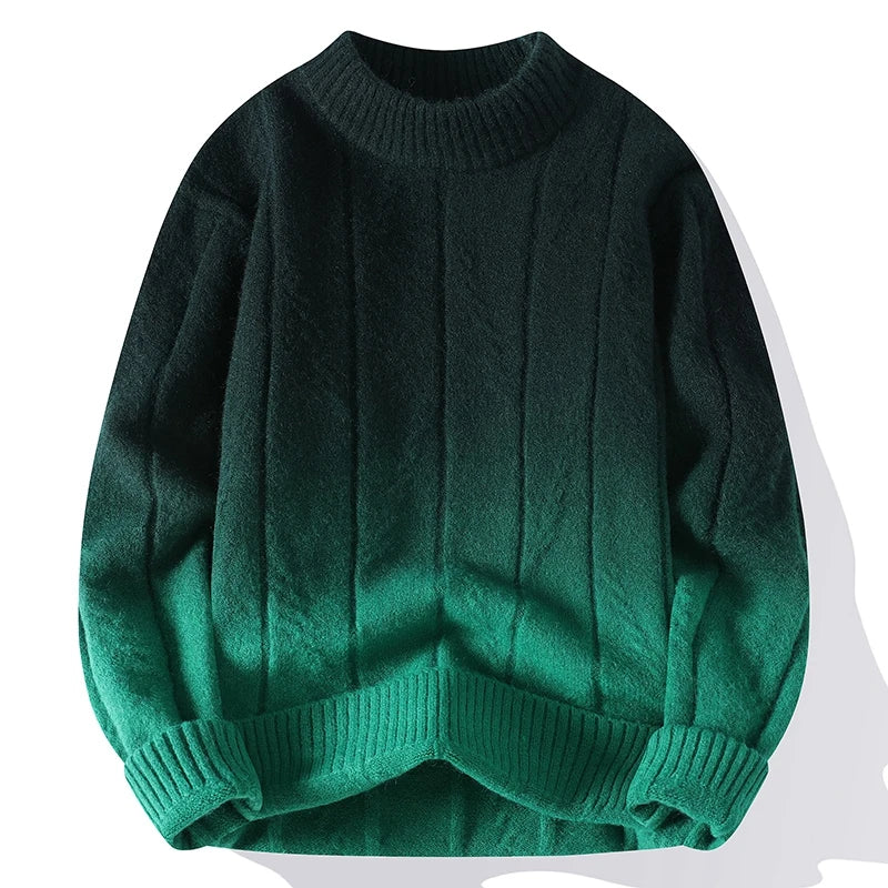 Verre Blanc™ | Maglione da uomo in maglia a contrasto