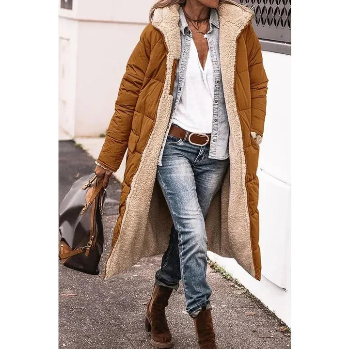 Rosie | Veste d'hiver chic réversible