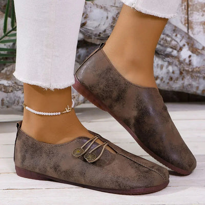 Micaela - Mocassino in Pelle Scamosciata