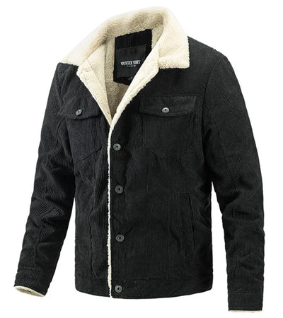 RICK | Cappotto in velluto vintage da uomo