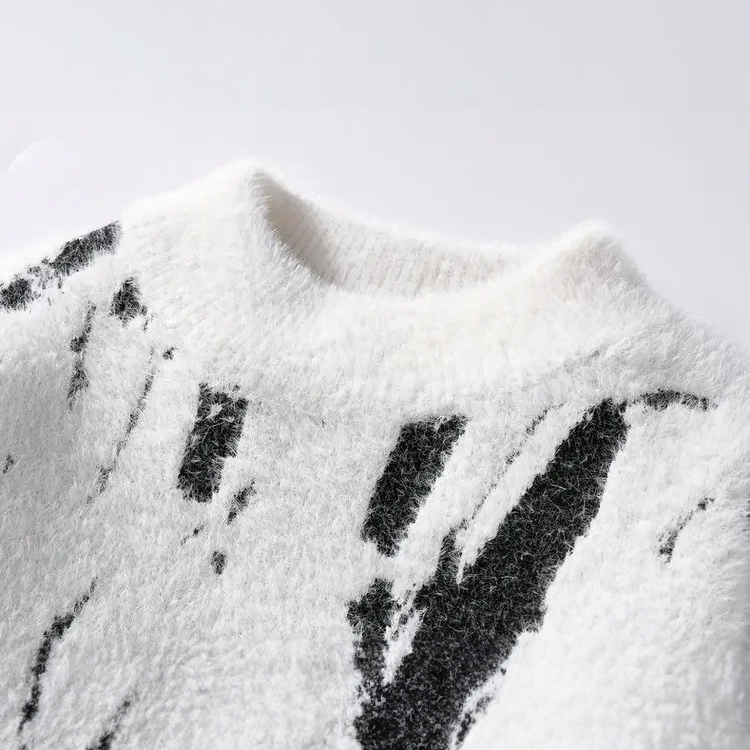 Verre Blanc™  - Maglione a maglia mista