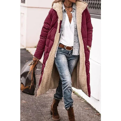 Rosie | Veste d'hiver chic réversible