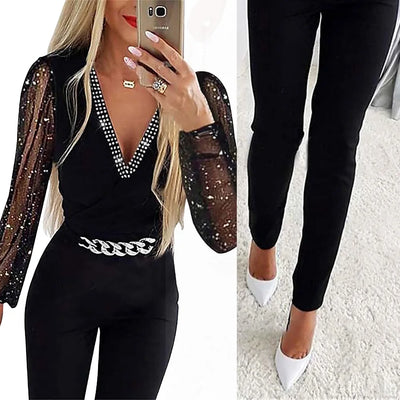 Jana | Tuta elegante slim-fit