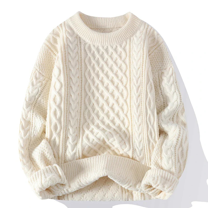 Verre Blanc™ | Maglione casual vintage da uomo