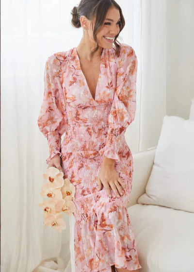 Brenda - Abito floreale elegante