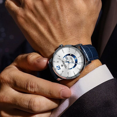 Orologio Elegante con Fase Lunare