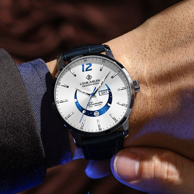 Orologio Elegante con Fase Lunare