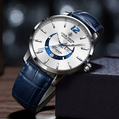Orologio Elegante con Fase Lunare