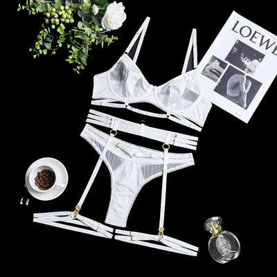 Julietta™ | Set di lingerie francese 3 pezzi