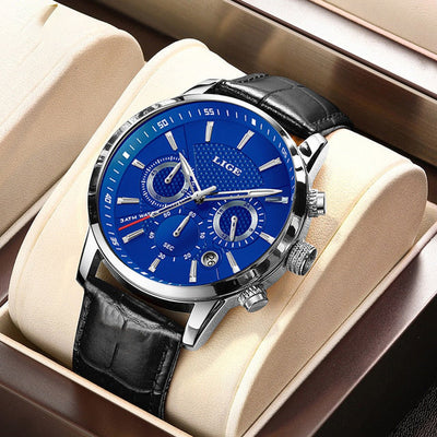 Orologio in pelle militare alla moda