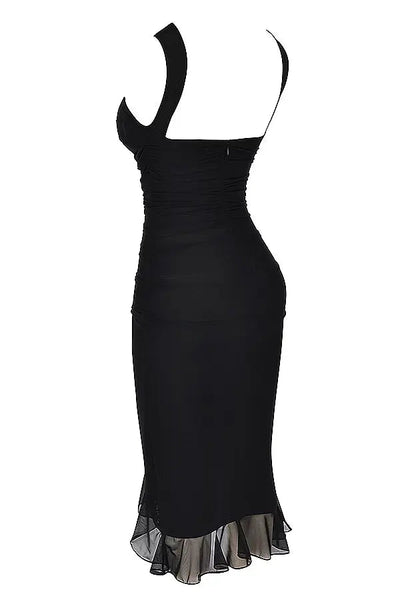 Charlotte - Vestito midi con volant