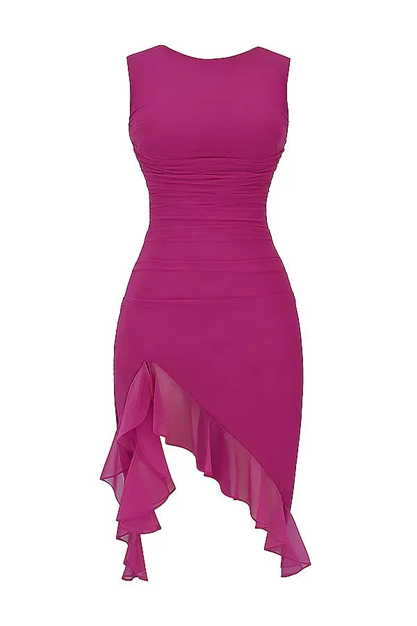 Charlotte - Vestito midi con volant