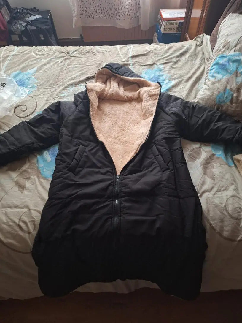 Rosie | Veste d'hiver chic réversible