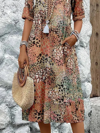 Fatima - Abito Floreale