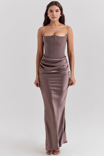 SERENE - Vestito in raso