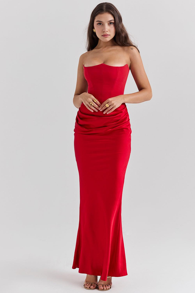 SERENE - Vestito in raso