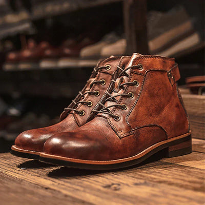 Hunter™ | Stivali in pelle da uomo
