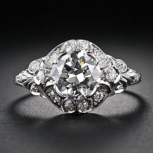Elegante anello in zirconio in argento sterling