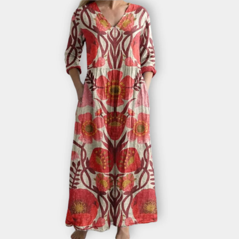 Herlene - Vestito Maxi Boho