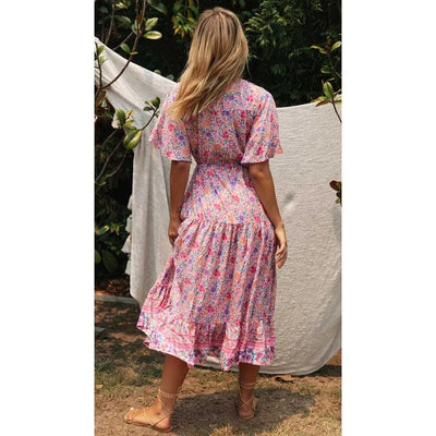 Juul™ Abito Stile Ibiza Rurale Lungo