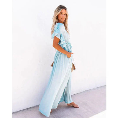 Luna™ Maxi Abito Ibiza Blu Chiaro