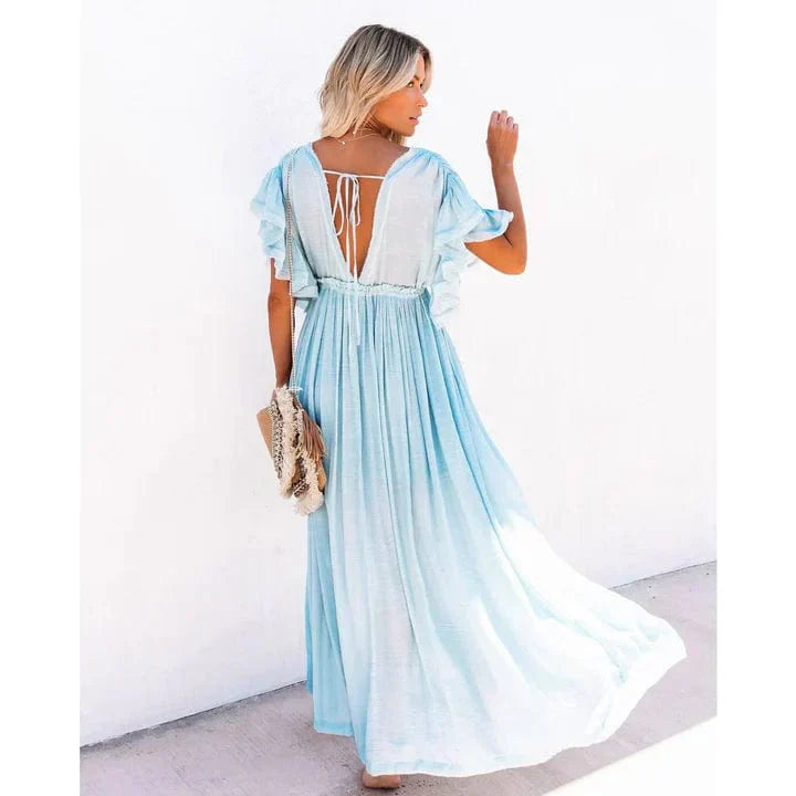 Luna™ Maxi Abito Ibiza Blu Chiaro