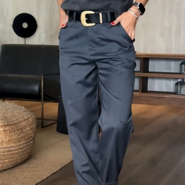 MATHILDA - PANTALONI A RIGHE